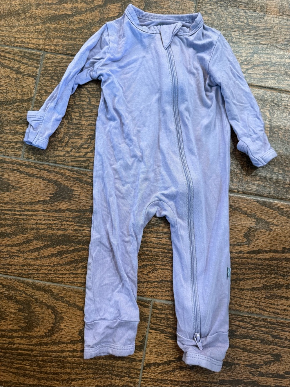 Kyte BABY Lavender Zipper Footed One-Piece